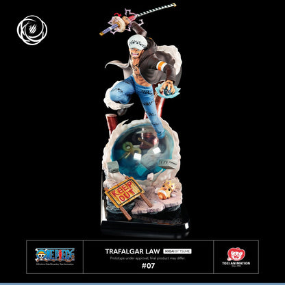 ONE PIECE – Figurine Trafalgar D. Water Law Ikigai by Tsume (Occasion) MangaSphere