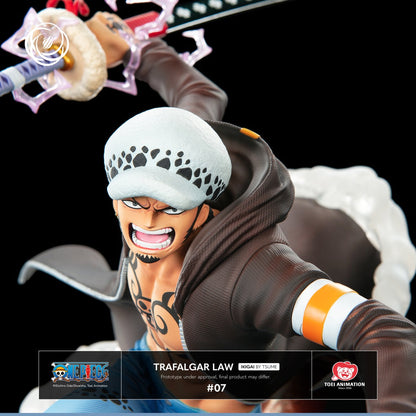 ONE PIECE – Figurine Trafalgar D. Water Law Ikigai by Tsume (Occasion) MangaSphere