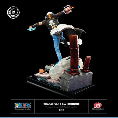 ONE PIECE – Figurine Trafalgar D. Water Law Ikigai by Tsume (Occasion) MangaSphere