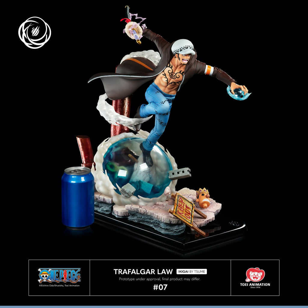 ONE PIECE – Figurine Trafalgar D. Water Law Ikigai by Tsume (Occasion) MangaSphere