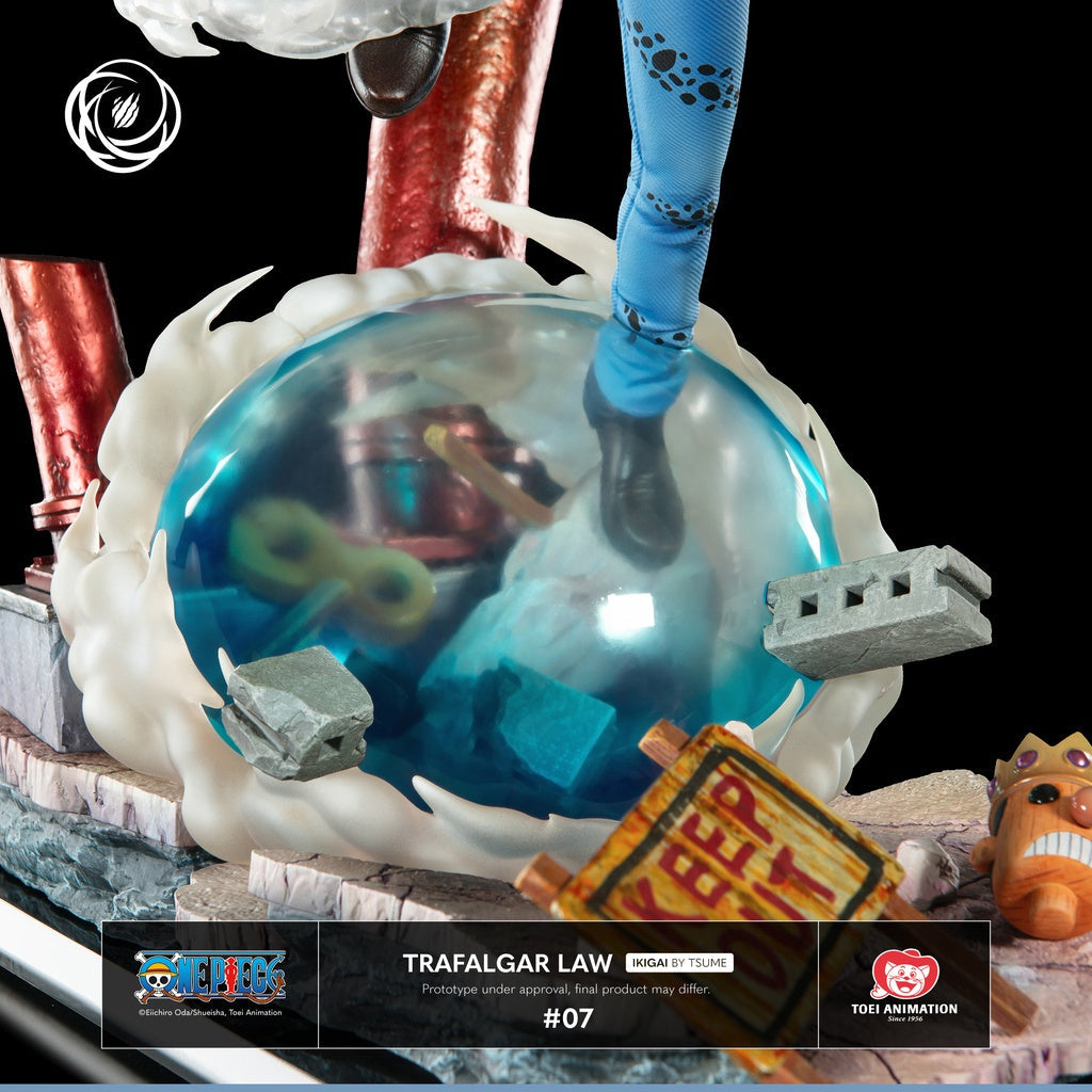 ONE PIECE – Figurine Trafalgar D. Water Law Ikigai by Tsume (Occasion) MangaSphere