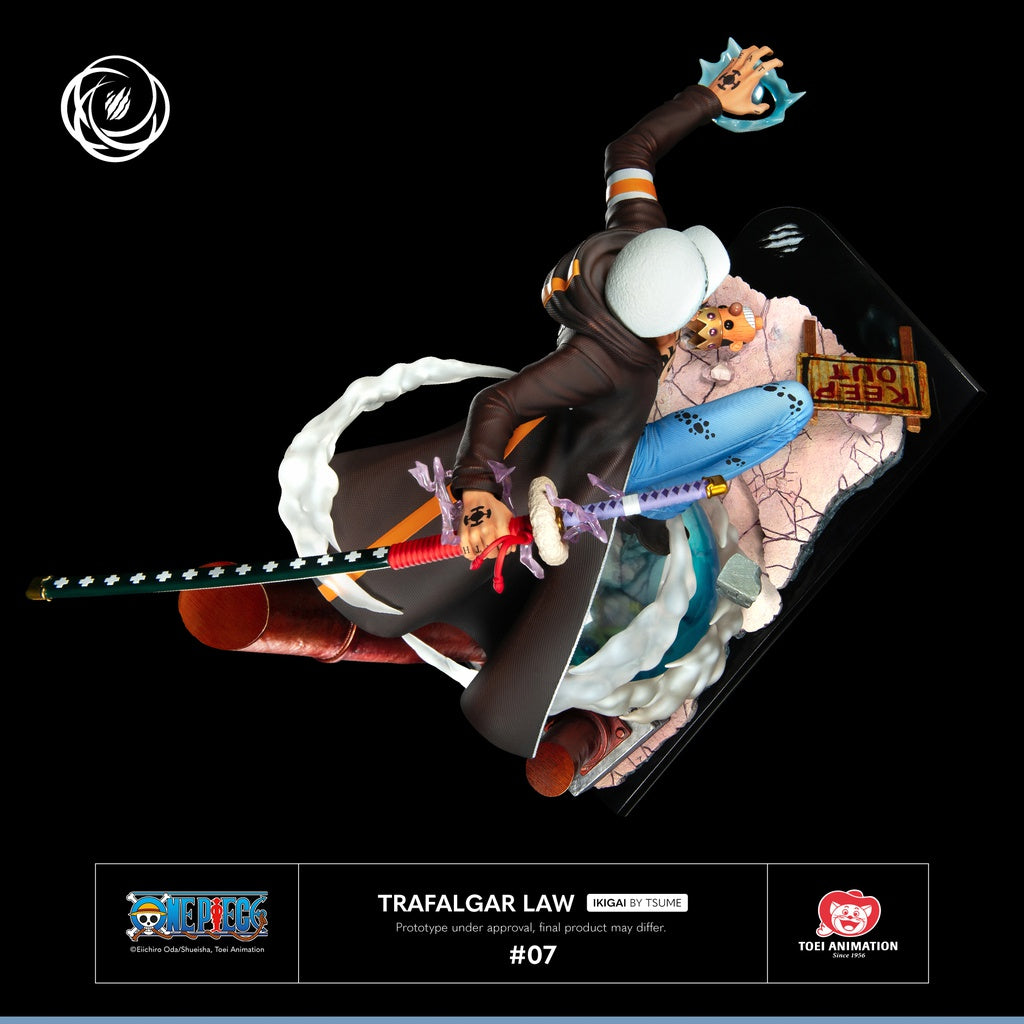 ONE PIECE – Figurine Trafalgar D. Water Law Ikigai by Tsume (Occasion) MangaSphere