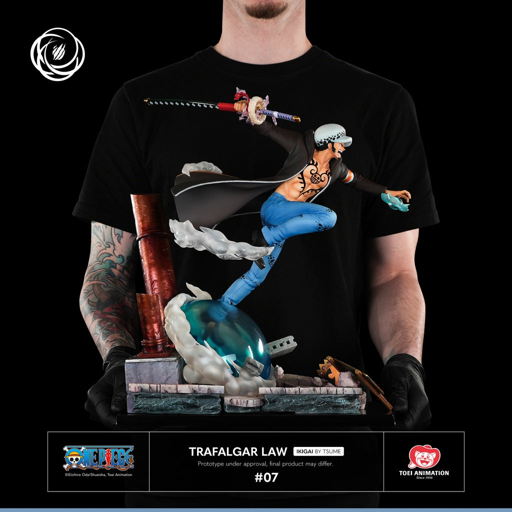 ONE PIECE – Figurine Trafalgar D. Water Law Ikigai by Tsume (Occasion) MangaSphere