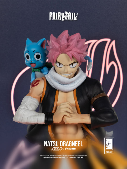 FAIRY TAIL – Figurine Natsu Dragneel Neon 1/9 – Tsume Tsume