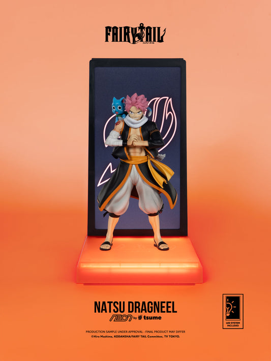FAIRY TAIL – Figurine Natsu Dragneel Neon 1/9 – Tsume Tsume