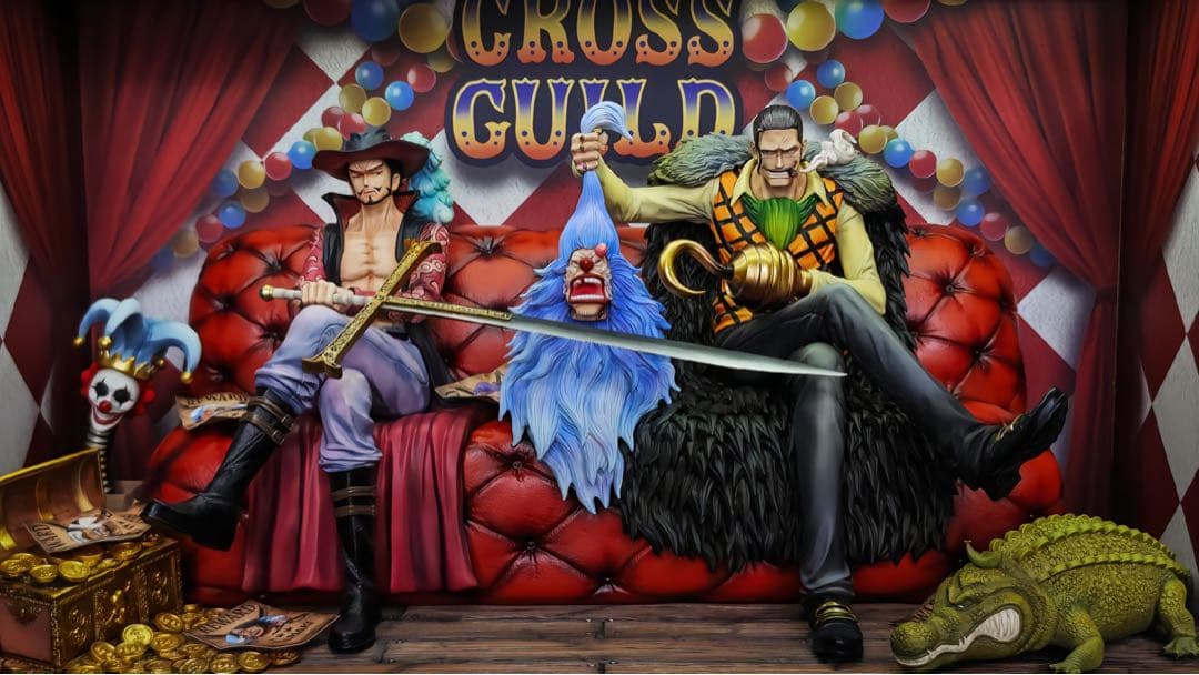 ONE PIECE – Statue Sir Crocodile & Dracule Mihawk | Cross Guild 1/6 Scale – BT Studio MangaSphere