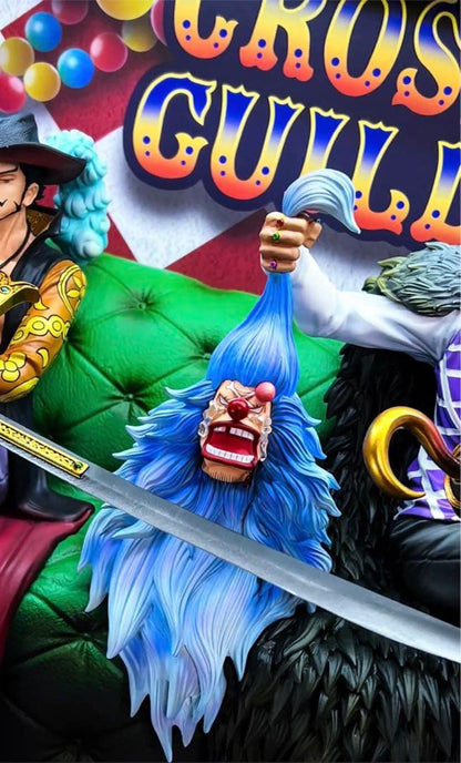 ONE PIECE – Statue Sir Crocodile & Dracule Mihawk | Cross Guild 1/6 Scale – BT Studio MangaSphere