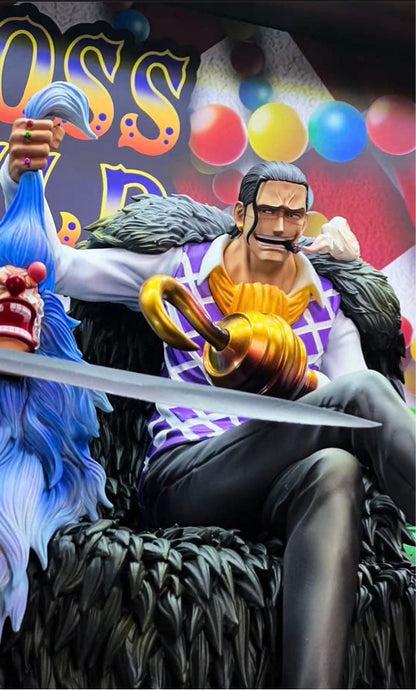 ONE PIECE – Statue Sir Crocodile & Dracule Mihawk | Cross Guild 1/6 Scale – BT Studio MangaSphere
