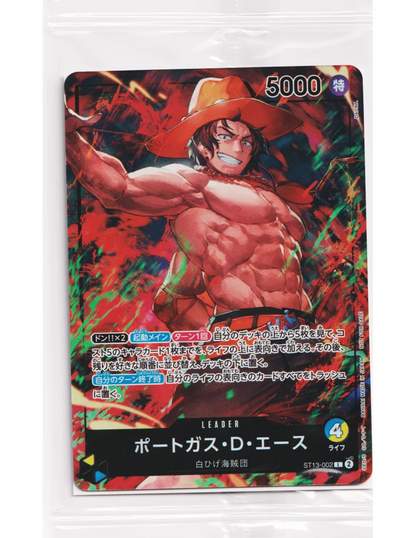 ONE PIECE CARD GAME – Set Promo 7-Eleven 2024 Luffy Ace Sabo (Édition Japonaise Scellée) Bandai