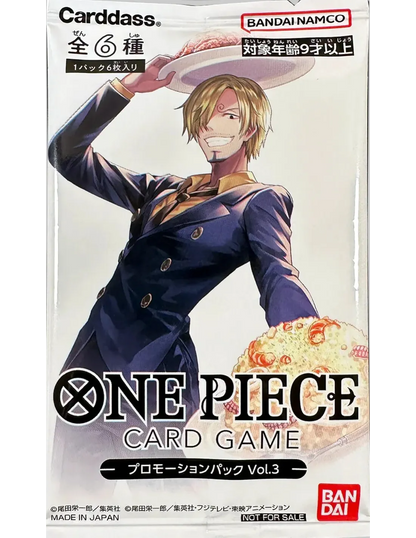 ONE PIECE CARD GAME – Flagship Battle Promo Pack Vol.3 Sanji (Édition Japonaise) Bandai