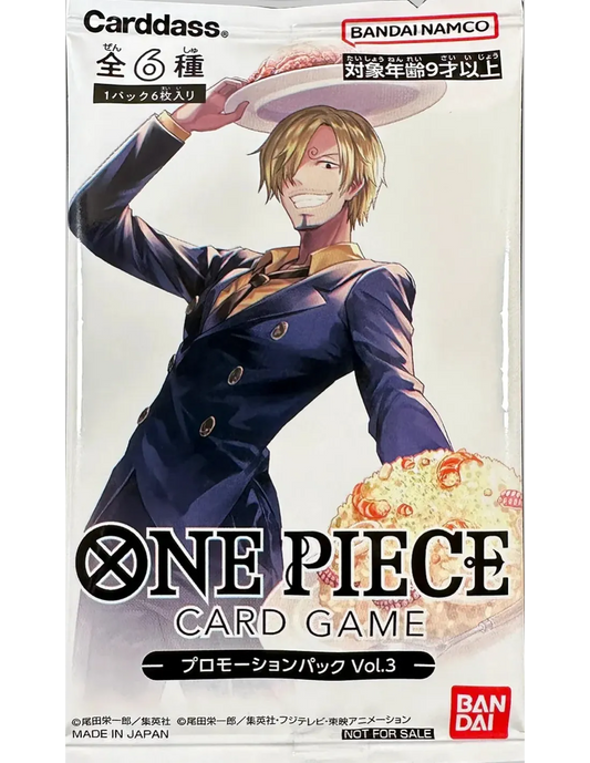 ONE PIECE CARD GAME – Flagship Battle Promo Pack Vol.3 Sanji (Édition Japonaise) Bandai