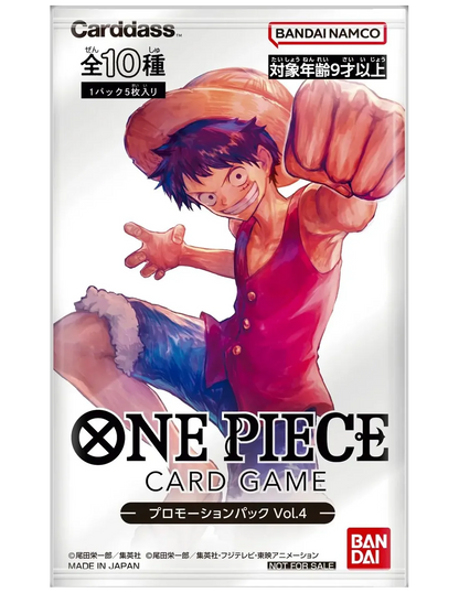 ONE PIECE CARD GAME – Flagship Battle Promo Pack Vol.4 Luffy (Édition Japonaise)