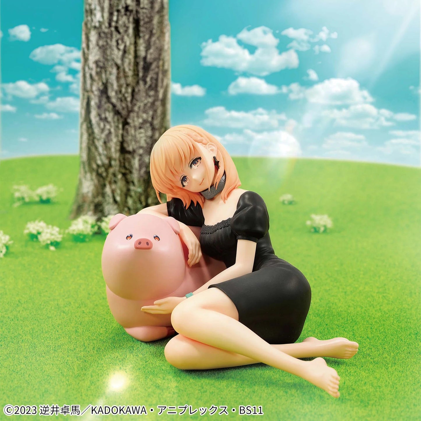 BUTA NO LIVER WA KANETSU SHIRO – Figurine Buta & Jess Relax Time Banpresto