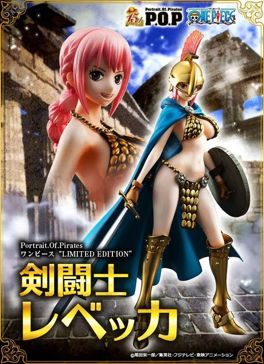One Piece – Figurine Rebecca – Portrait of Pirates Sailing Again – Gladiator – MegaHouse MangaSphere