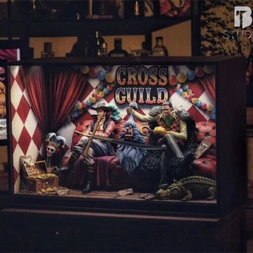 ONE PIECE – Statue Sir Crocodile & Dracule Mihawk | Cross Guild 1/6 Scale – BT Studio MangaSphere