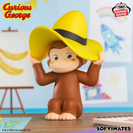 CURIOUS GEORGE – Figurine Big SOFVIMATES Banpresto